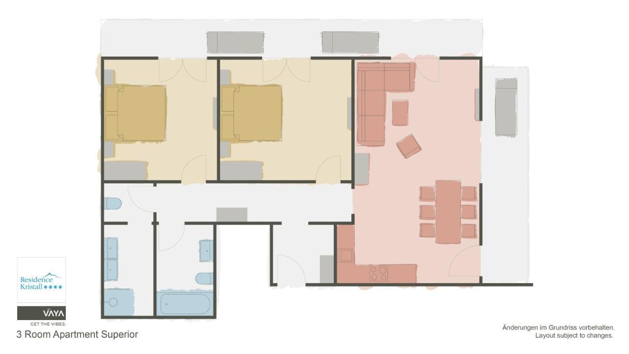 זאלבך הינטרגלם Residence Kristall By Vaya Inklusive Joker Card מראה חיצוני תמונה
